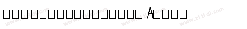 Kar Gopalakrishna A字体转换